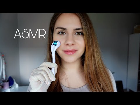 ASMR Dermatologist Roleplay (personal attention, face touching, tapping...) german/deutsch