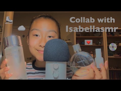 [ASMR] Inaudible Whispering and Glass Tapping - Collab