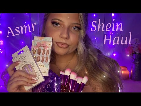 Asmr Shein Haul | Tapping, Scratching & Chit Chatting 💜