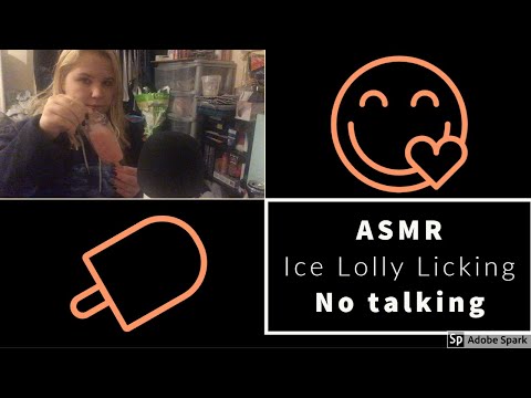 ASMR Ice Lolly Licking (No Talking)