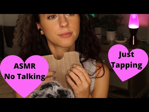 ASMR Tapping with Acrylic Nails (No Talking) Wood tapping~Lid Tapping~Book Tapping✨