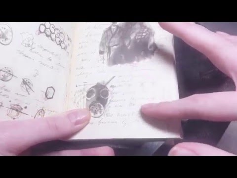 ASMR Doctor Who Merch (page turning, tapping)