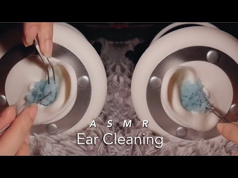 ASMR Ear Cleaning (Ear Wax) Left , Right and Both *No Talking* แคะหู ฟังเพลินๆ
