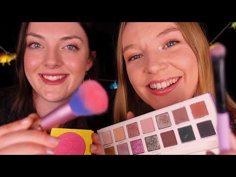 ASMR Doing Your Makeup In Class (Whispered)