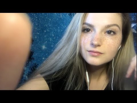 ASMR Tapping Scratching Poking the Camera //Articulated Whispers