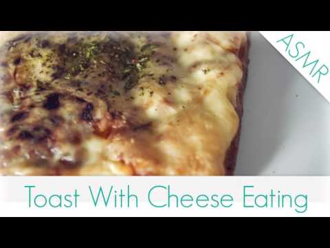Binaural ASMR Toast with Cheese Eating I Eating Sounds, Ear To Ear