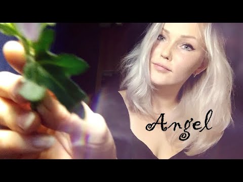 ASMR ~ A flower angel takes care of you ~ hair brushing, cream, magical rituals for great sleep