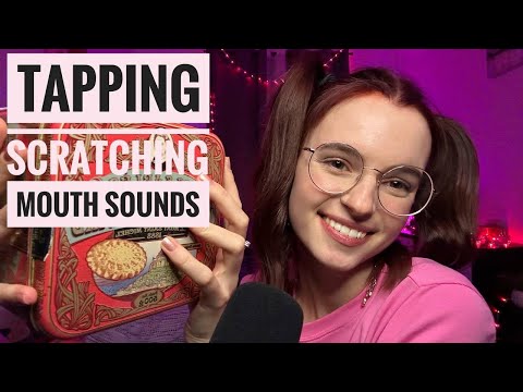 ASMR - Tapping, Scratching, Mouth Sounds