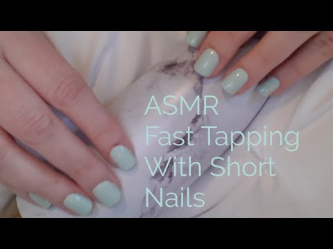 ASMR Fast Tapping With Short Nails(No Talking After Intro)