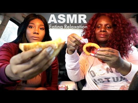 Onion Rings/Grill Cheese ASMR STorytime Chit Chat  Ramble