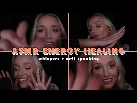 ASMR Toxic Energy Pulling + Positive Affirmations | Relaxing Hand Movements, Shh It's Okay...