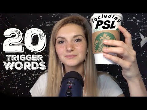 ASMR Trigger Words For Your Sleeps // Whispering (w/ Unintentional Mouth Sounds)