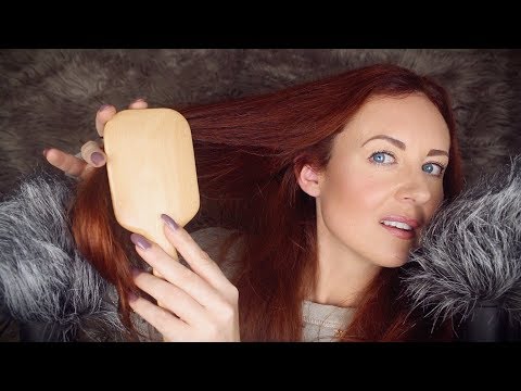 Softest ASMR Hair Brushing ✨ Nail Tapping & Hand Sounds