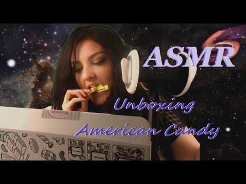 ASMR - Unboxing American Candy