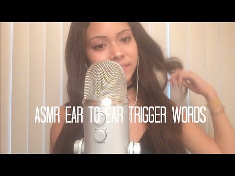 ASMR Repeating Trigger Words