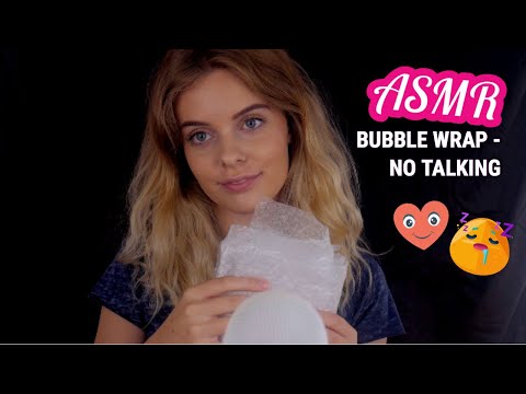 ASMR Bubble Wrap - Crinkle Sounds & Over The Microphone - No Talking