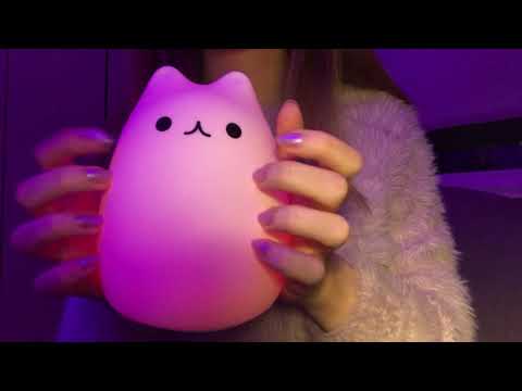 ASMR cute lamps tapping