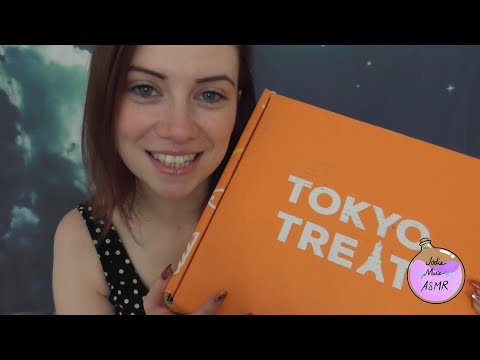 ASMR -Tingly Tokyo Treat Unboxing/Crinkling/Eating Japanese Candy