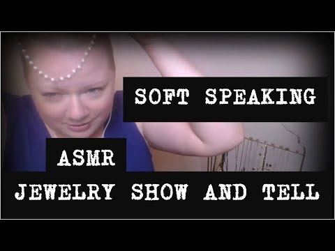 ASMR Jewelry collection - tapping and scratching [Soft Speaking]