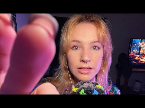 Random ASMR Sounds for Sleep | (no talking) 🤫 bugs, tape on mic, book taps, clothing scratches
