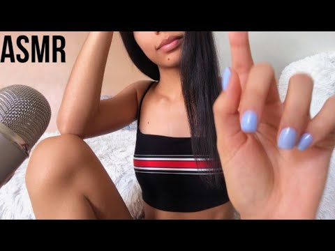 ASMR Massage (lotion sounds, face touching, personal attention)
