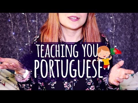 TEACHING YOU PORTUGUESE | Soft spoken reading in Portuguese | #WeeklyASMR : Book Club