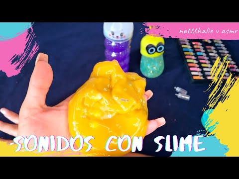 Sondos con slime | ASMR Español