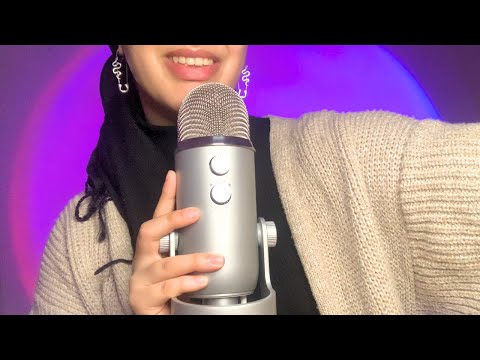 ASMR Tickling Your Brain With These Trigger Words + Layered Wet Mouth Sounds 👄💦