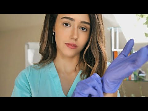 ASMR - FULL Ear Examination👂 Nurse Roleplay  (earwax removal, tuning fork test, headphones)