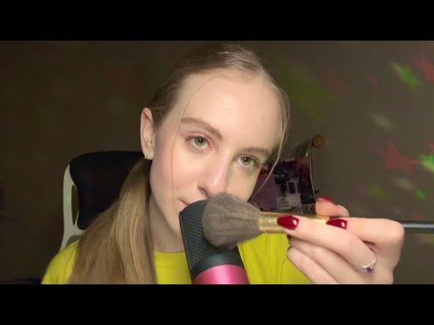 ASMR Mic Brushing, Scratching And Tapping Triggers For Relaxation 💜