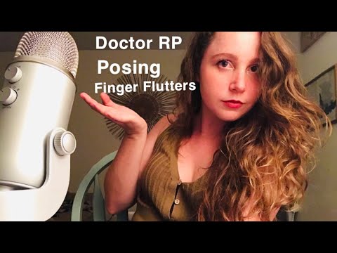 Chaotic Doctor Roleplay ASMR (Fast Hand Sounds, Posing, Wave Crash, etc.)