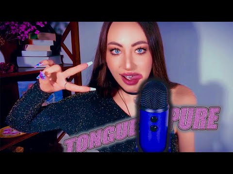 ASMR | Pure Tongue Triggers | Mouth Sounds | Tongue Fluttering | Intense and High Sensitivity