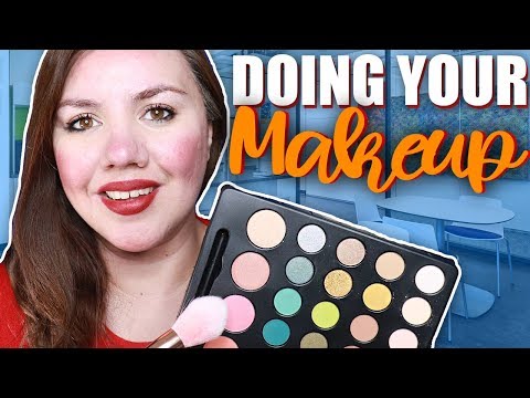 ASMR Roleplay Doing Your Makeup For The Office Party