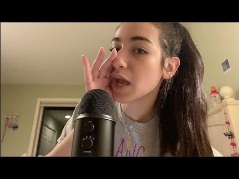 ASMR mouth sounds with lipgloss