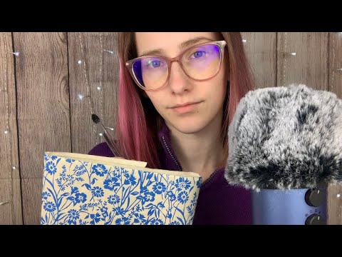 ASMR// Asking you random questions// Writing+ Close whispers + personal attention//