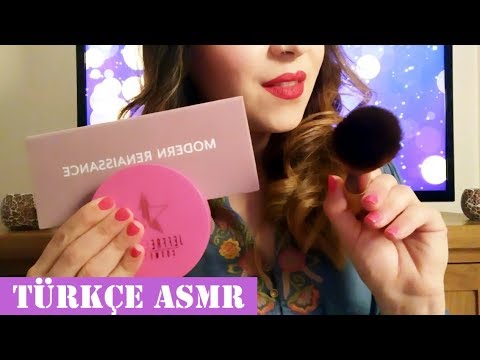 Türkçe ASMR ⭐ Sana Makyaj Yapıyorum! Makyöz Roleplay (Doing Your Makeup RP)