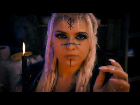 Viking Princess Prepares You For War - Battle Paint & Hair | ASMR
