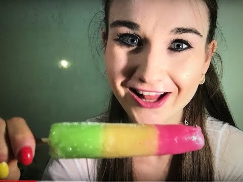 ASMR thank you!) Popsicle Licking, whisper, about future videos!