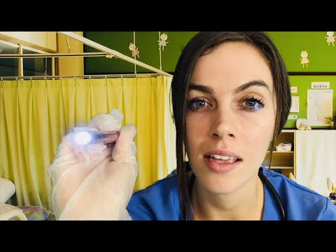 [ASMR] School Nurse Treats You (personal attention)