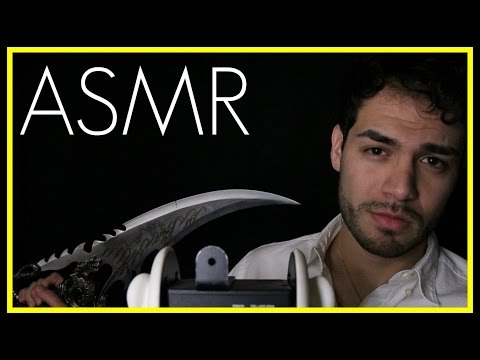 ASMR - Beard & Knife Sounds for Sleep (Beard to Ear, Scratching, Blade Touching Sounds)