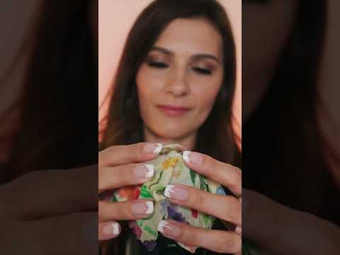 ASMR BEES WAX WRAPS | Crinkle Sounds 🐝 #shorts
