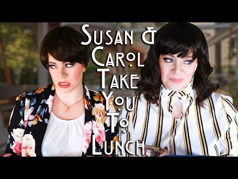 PTA Pres Susan and Judgy AF Carol Go to Lunch With You | Suburban Moms ASMR