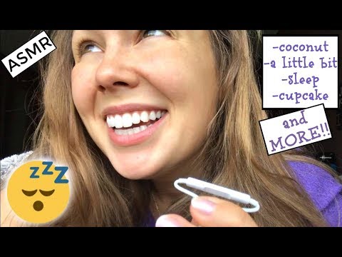 ASMR || UP CLOSE || Repeated TINGLY WORDS + FINGER FLUTTERING || **sooo relaxing**