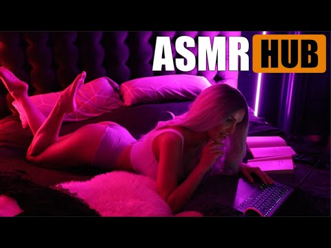 ASMR HUB - Bad Girlfriend Roleplay Spend the NIGHT with ME english whispering Trigger to fall asleep