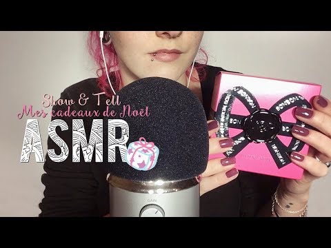 ASMR Français ~ Mes cadeaux de Noël / Show & Tell - Triggers