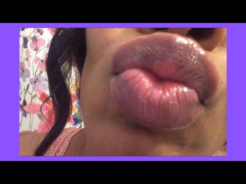 Kissing ASMR | finger Kisses | close up Kisses