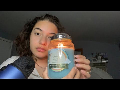 ASMR - candle tapping and lid sounds
