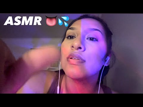 ASMR // Lens Licking and Mouth Sounds 👅💦🍒