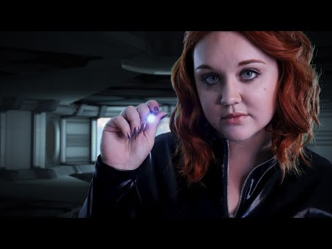 ASMR Black Widow Gives You a Checkup | Checking You for a Concussion
