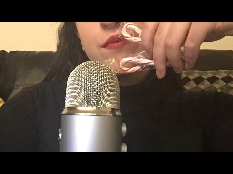 ASMR ear melting candy mouth sounds. No talking